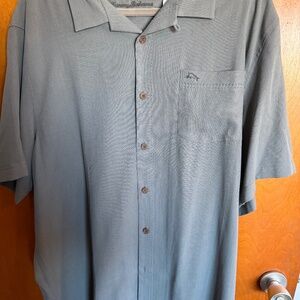 NWT Tommy Bahama Silk Royal Bermuda Camp Shirt